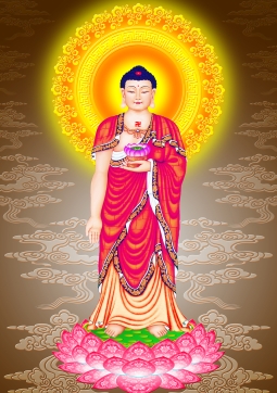TRANH PHẬT A DI ĐÀ.