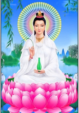 TRANH QUAN THẾ ÂM BỒ TÁT Q50