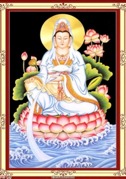 TRANH QUAN THẾ ÂM BỒ TÁT Q54