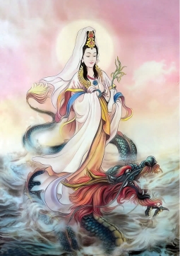 TRANH QUAN THẾ ÂM BỒ TÁT Q68