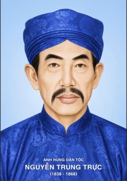 Nguyễn Trung Trực khăn đóng xanh