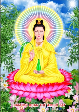 QUAN ÂM áo vàng