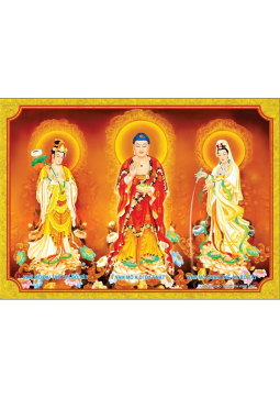 TRANH TAM THÁNH PHẬT 24
