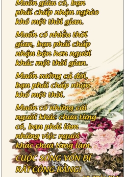 CÂU GIẢNG THẦY-GIẢNG PHẬT