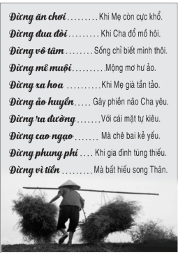 CÂU GIẢNG THẦY-GIẢNG PHẬT