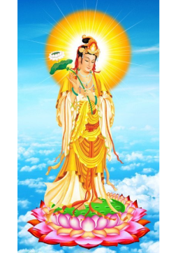 TRANH ĐẠI THẾ CHÍ BỒ TÁT 08