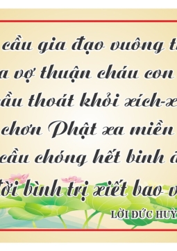 CÂU GIẢNG THẦY-GIẢNG PHẬT