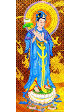 TRANH ĐẠI THẾ CHÍ BỒ TÁT 07