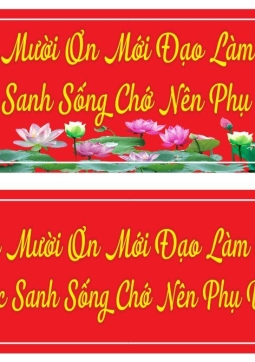 CÂU GIẢNG THẦY-GIẢNG PHẬT