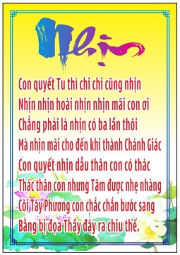 CÂU GIẢNG THẦY-GIẢNG PHẬT