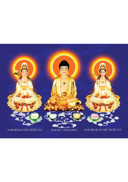 TRANH TAM THÁNH PHẬT 13