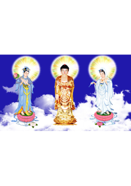 TRANH TAM THÁNH PHẬT 12