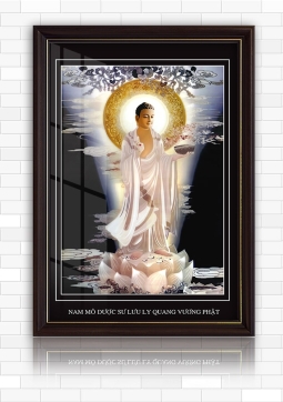 TRANH ĐIỆN LƯU LY DƯỢC SƯ S01