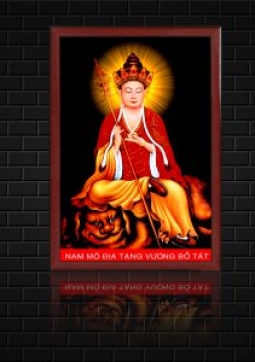 TRANH ĐỊA TẠNG VƯƠNG BỒ TÁT D01