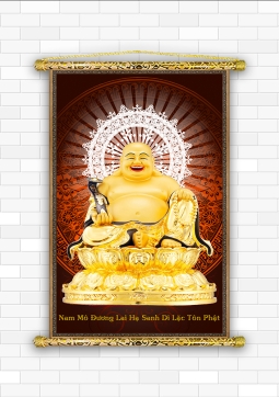 TRANH LIỄN PHẬT DI LẶC 