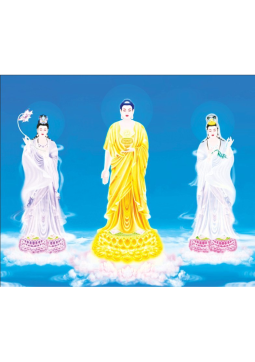 TRANH TAM THÁNH PHẬT 07