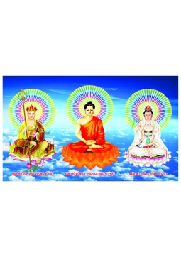 TRANH TAM THÁNH PHẬT 30