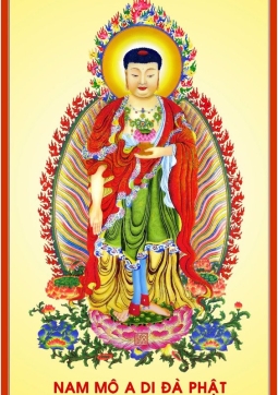 TRANH PHẬT A DI ĐÀ A30