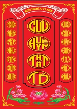 TRANH CỬU HUYỀN THẤT TỔ T30