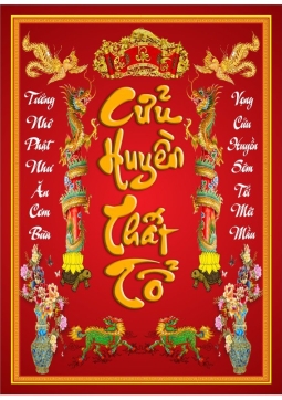 TRANH CỬU HUYỀN THẤT TỔ T33