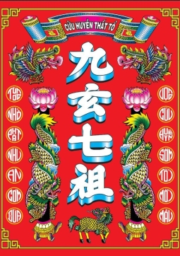 TRANH CỬU HUYỀN THẤT TỔ T71