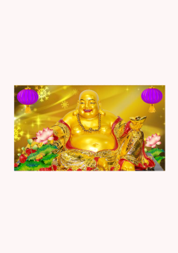 TRANH PHẬT DI LẶC L15