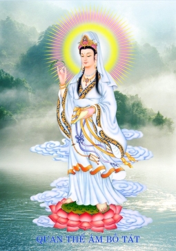 TRANH QUAN THẾ ÂM BỒ TÁT Q06