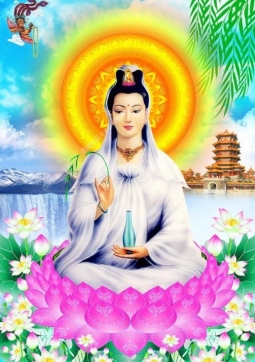 TRANH QUAN THẾ ÂM BỒ TÁT Q08