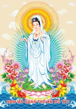 TRANH QUAN THẾ ÂM BỒ TÁT Q14