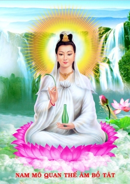 TRANH QUAN THẾ ÂM BỒ TÁT Q15