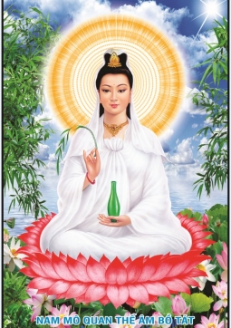 TRANH QUAN THẾ ÂM BỒ TÁT Q17