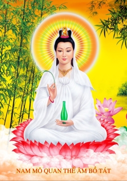 TRANH QUAN THẾ ÂM BỒ TÁT Q21