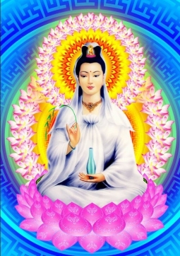 TRANH QUAN THẾ ÂM BỒ TÁT Q23