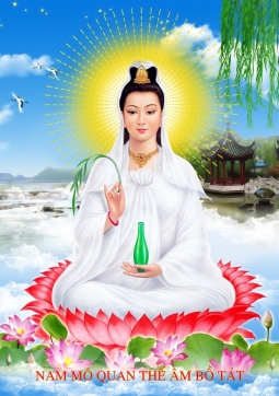TRANH QUAN THẾ ÂM BỒ TÁT Q27