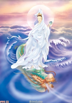 TRANH QUAN THẾ ÂM BỒ TÁT Q28
