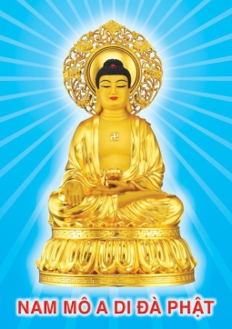TRANH PHẬT A DI ĐÀ A15