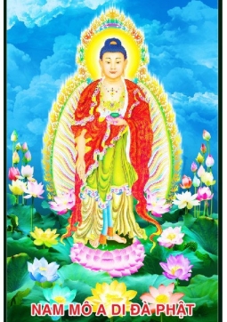 TRANH PHẬT A DI ĐÀ A19