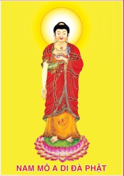 TRANH PHẬT A DI ĐÀ A20