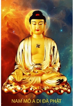 TRANH PHẬT A DI ĐÀ A21