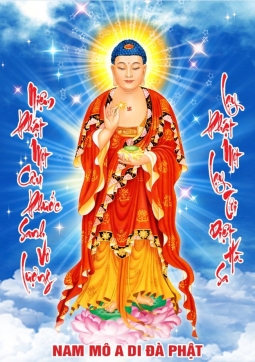 TRANH PHẬT A DI ĐÀ A22