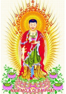 TRANH PHẬT A DI ĐÀ A23