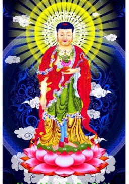 TRANH PHẬT A DI ĐÀ A24