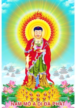 TRANH PHẬT A DI ĐÀ A26