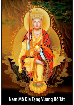 TRANH ĐỊA TẠNG VƯƠNG BỒ TÁT D16