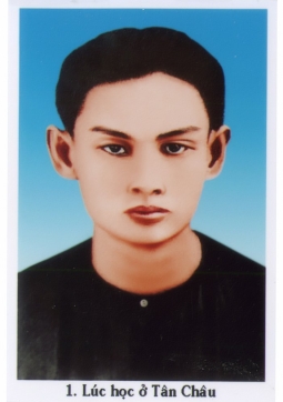 TRANH ĐỨC THẦY - ĐỨC HUỲNH GIÁO CHỦ PHẬT GIÁO HÒA HẢO H07