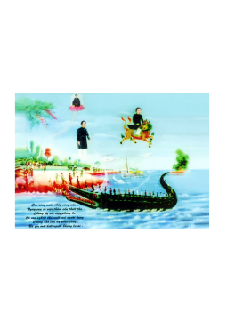TRANH ĐỨC THẦY - ĐỨC HUỲNH GIÁO CHỦ PHẬT GIÁO HÒA HẢO H47