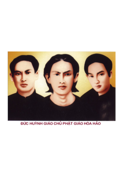 TRANH ĐỨC THẦY - ĐỨC HUỲNH GIÁO CHỦ PHẬT GIÁO HÒA HẢO H45
