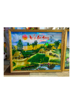 TRANH HIỆN ĐẠI KHUNG NHÔM ALU 1