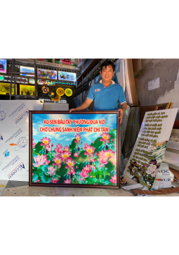 TRANH HIỆN ĐẠI KHUNG NHÔM ALU 3
