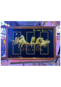 TRANH HIỆN ĐẠI KHUNG NHÔM ALU 8